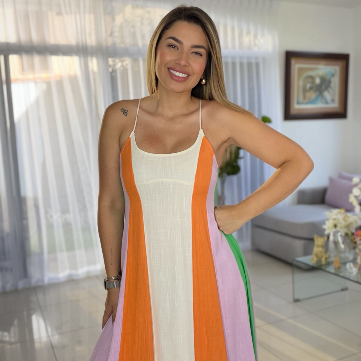 Vestido Rayas